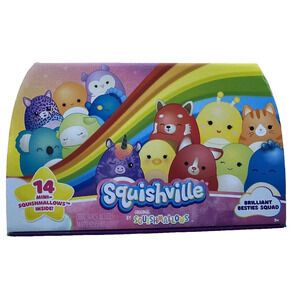 Squishville Brilliant Besties Squad 14 pc Squishmallows 2" Mini Plush NEW